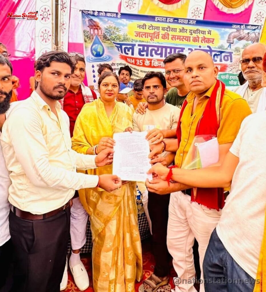 20 दिन में पानी का वादा, पांच दिन बाद टूटा बदौसा का जल सत्याग्रह