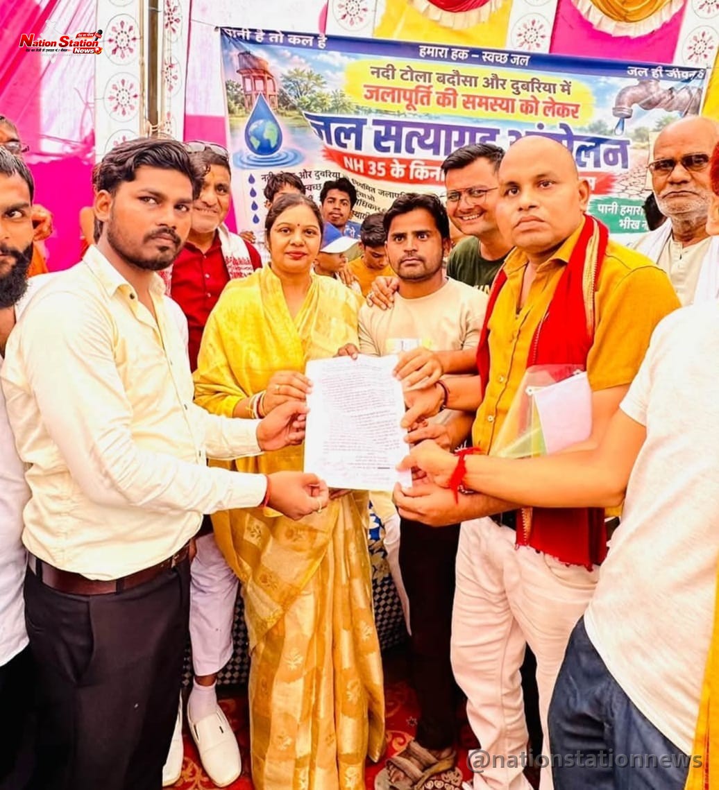 20 दिन में पानी का वादा, पांच दिन बाद टूटा बदौसा का जल सत्याग्रह