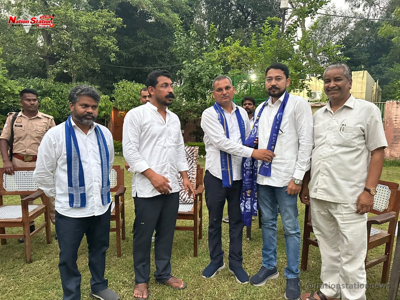 फ़ैज़ान ख़ान ने थामा आज़ाद समाज पार्टी का दामन